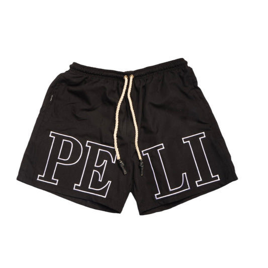 Fli Pelicans Black Pouch Shorts