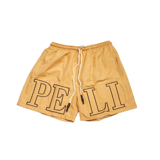 Fli Pelicans Khaki Pouch Shorts